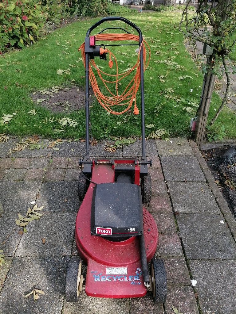Elektrische grasmaaier van Toro