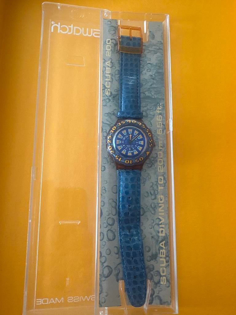 Swatch Scuba 200 duikhorloge - in verpakking, Ophalen of Verzenden, Nieuw, Android