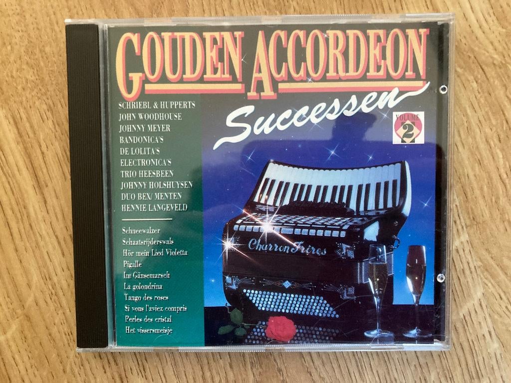 CD Gouden accordeon successen volume 2, Ophalen of Verzenden, Zo goed als nieuw