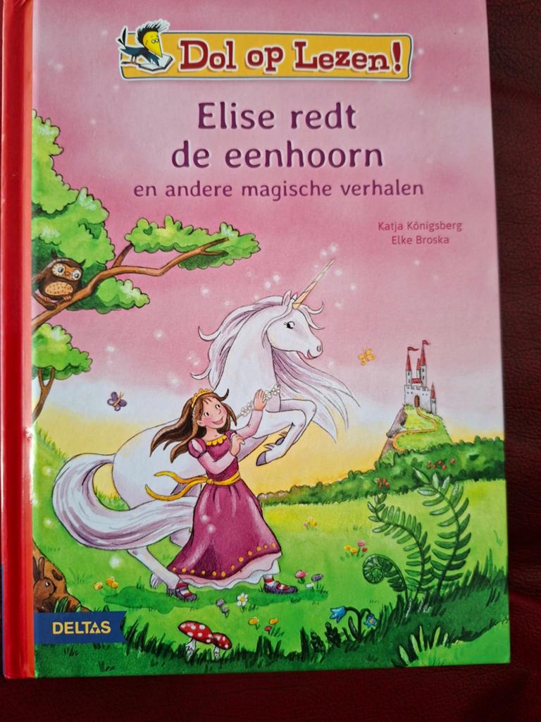 Elise redt de eenhoorn - Magische verhalen voor kinderen, Boeken, Ophalen of Verzenden, Zo goed als nieuw, Katja Königsberg, Elke Broska