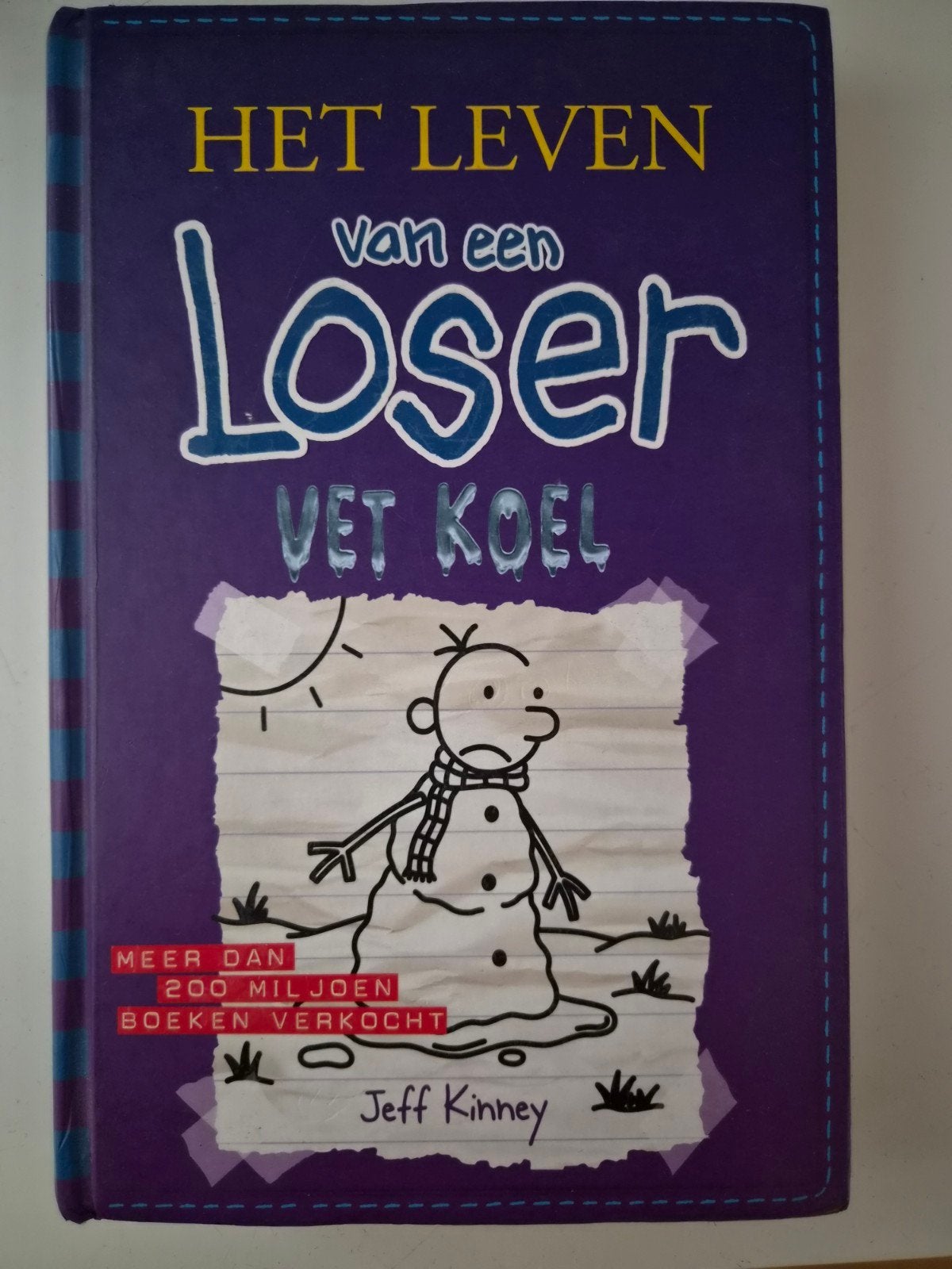 Het leven van een Loser: Vet Koel - Jeff Kinney, Boeken, Ophalen of Verzenden, Zo goed als nieuw, Jeff Kinney, Fictie
