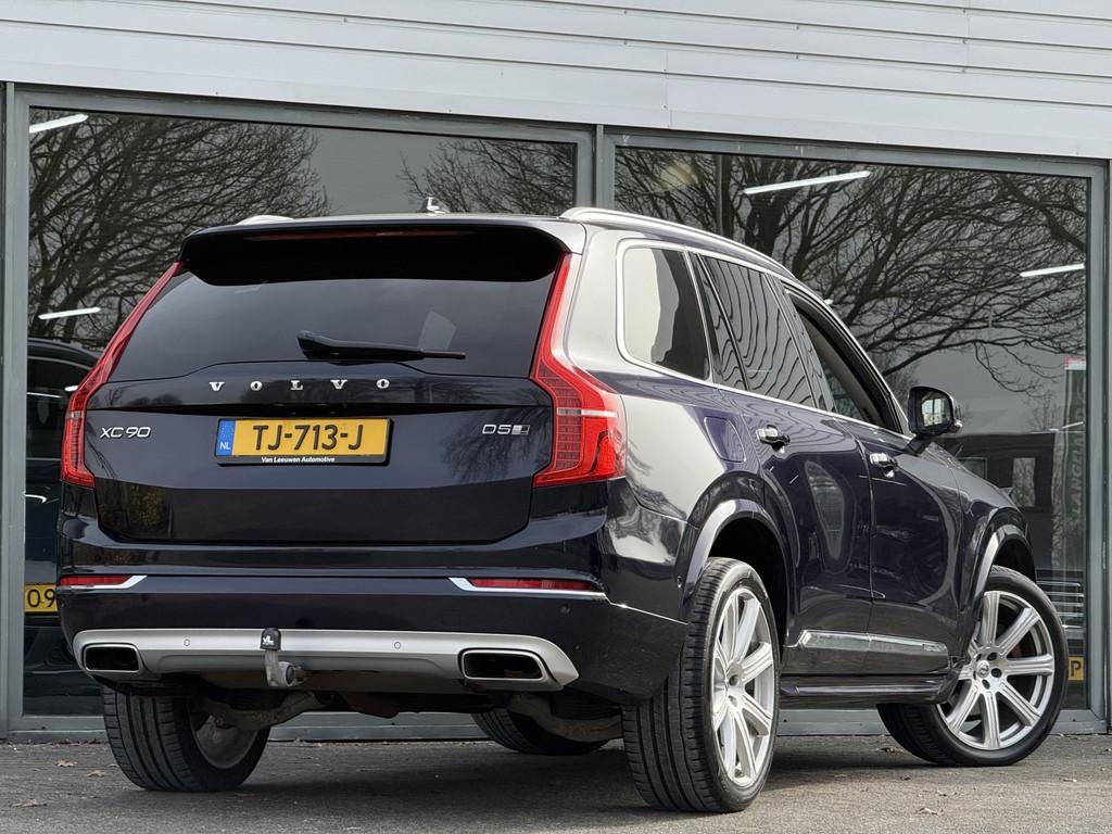 Volvo XC90 2.0 D5 AWD Inscription | B&O | Trekhaak | BOM VOL, Auto's, Volvo, Gebruikt, 4 cilinders, 1969 cc, Blauw