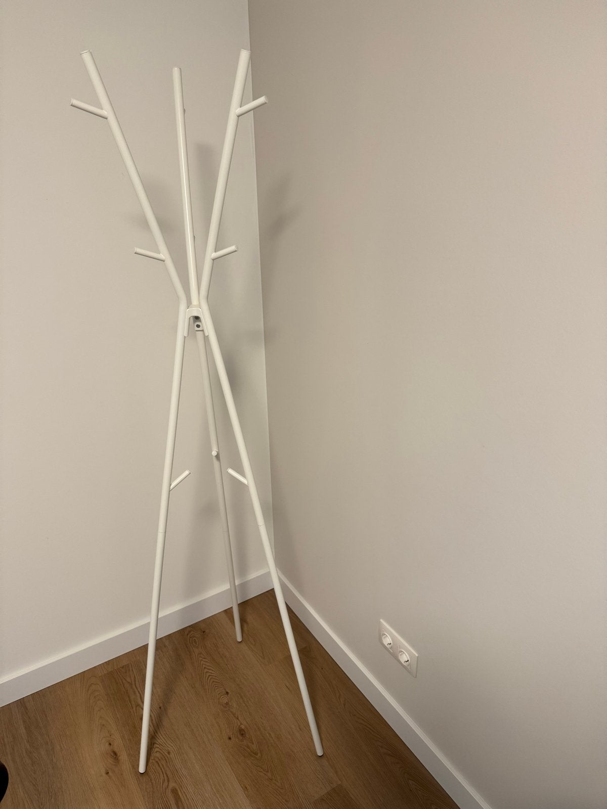 IKEA Kapstok Wit - Staand Model, Ophalen, Zo goed als nieuw, Metaal, Staande kapstok