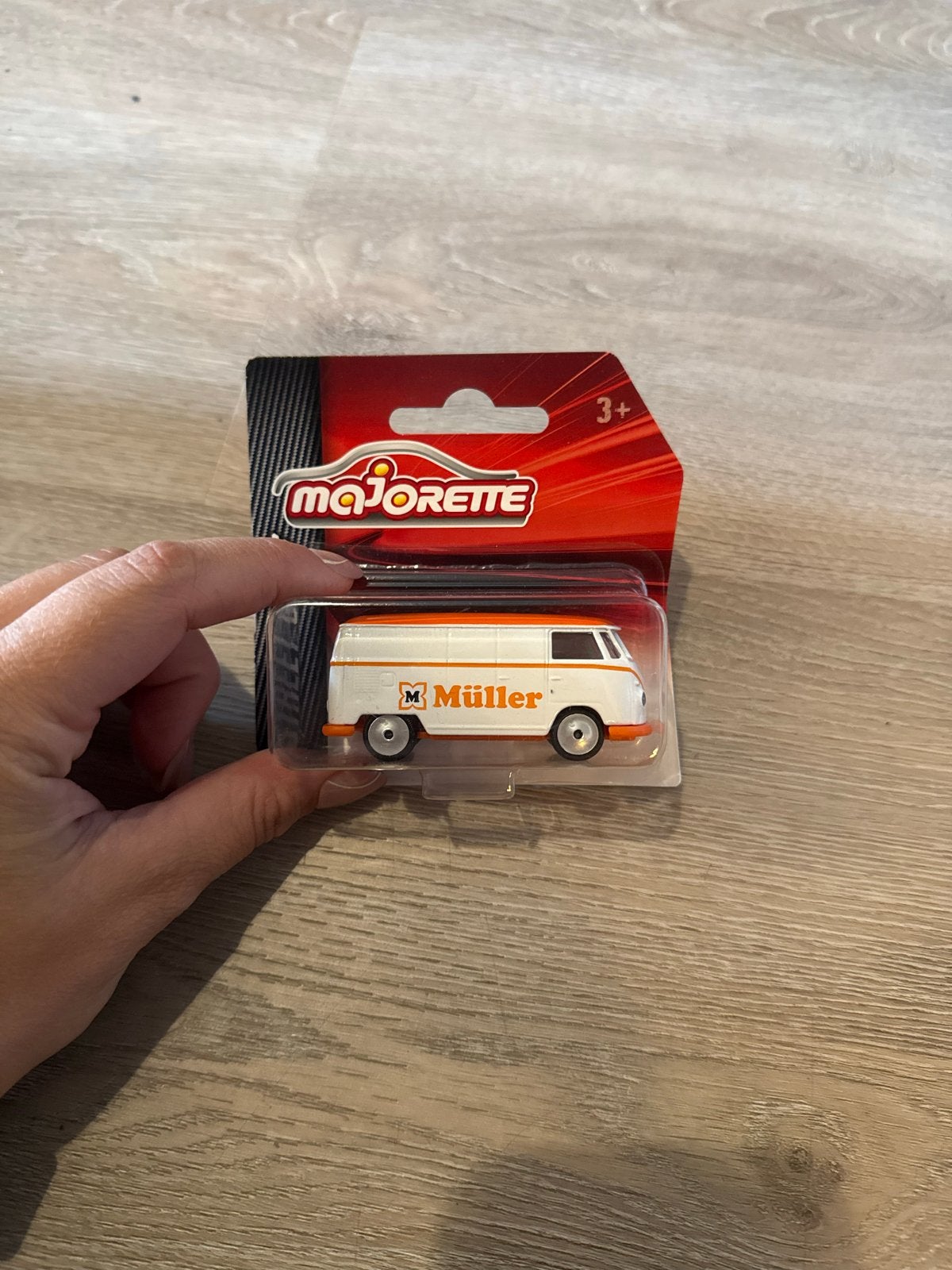Majorette Volkswagen T1 Müller speelgoedbusje nieuw, Ophalen of Verzenden, Nieuw