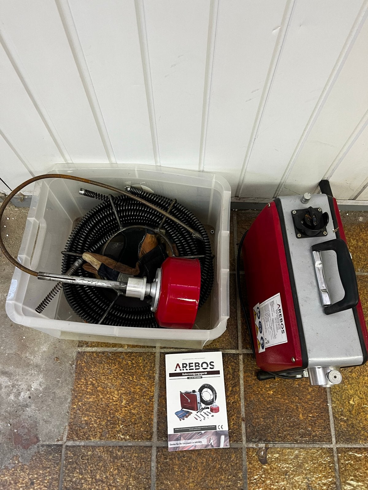 AREBOS Rioolreinigingsapparaat AR-HE-RRG500W, Ophalen, Gebruikt, Minder dan 700 watt, Overige typen