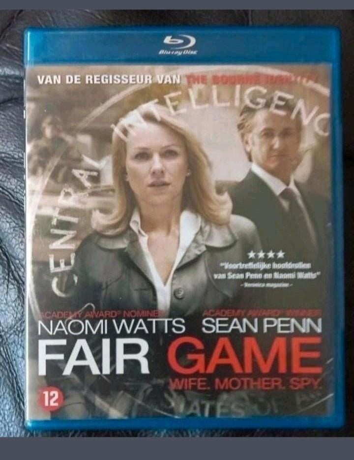 Fair game bluray NL ondertiteld, Ophalen of Verzenden, Zo goed als nieuw, Thrillers en Misdaad