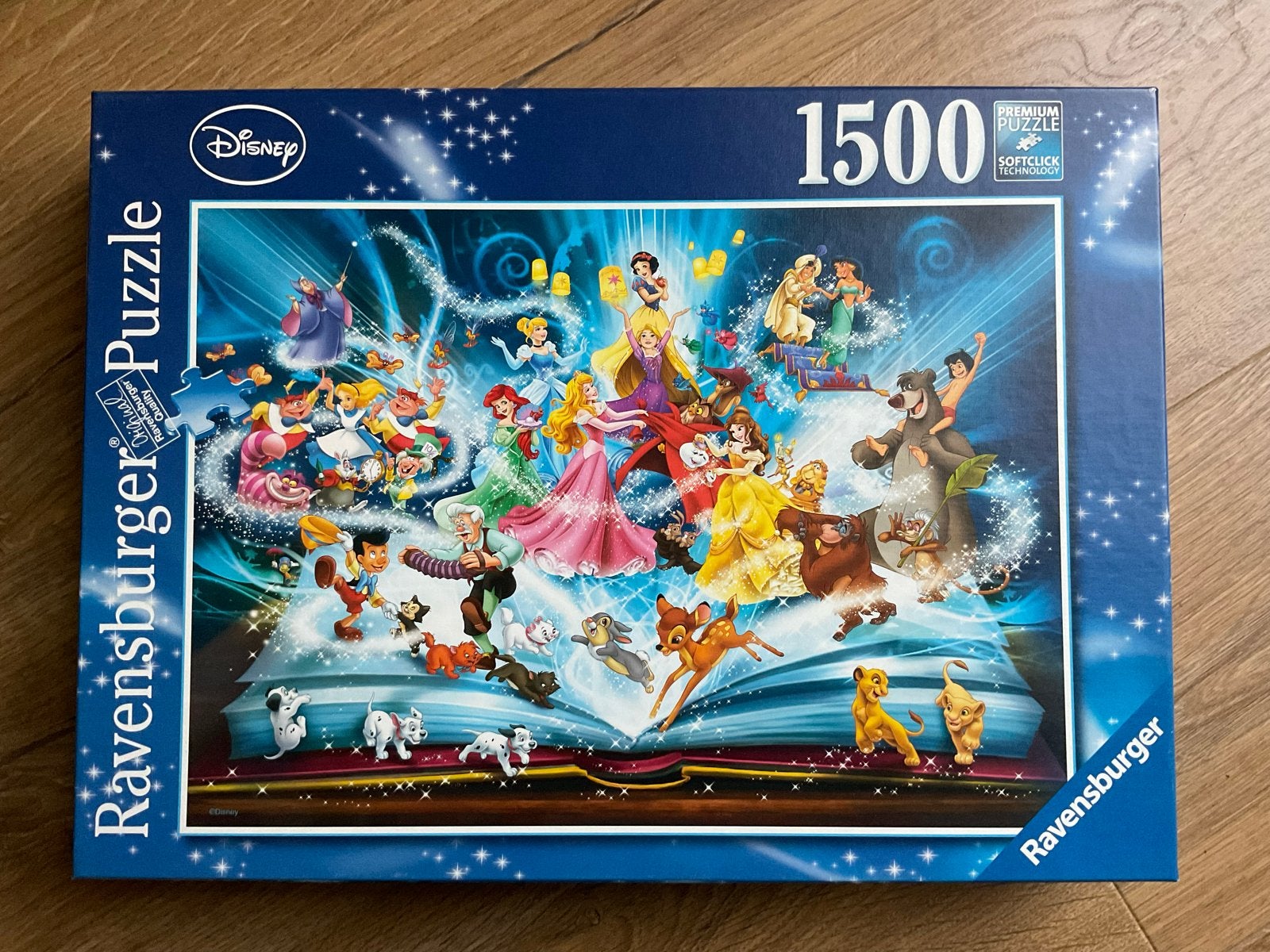 Disney Ravensburger Legpuzzel 1500 stukjes, Ophalen, 500 t/m 1500 stukjes, Gebruikt, Legpuzzel
