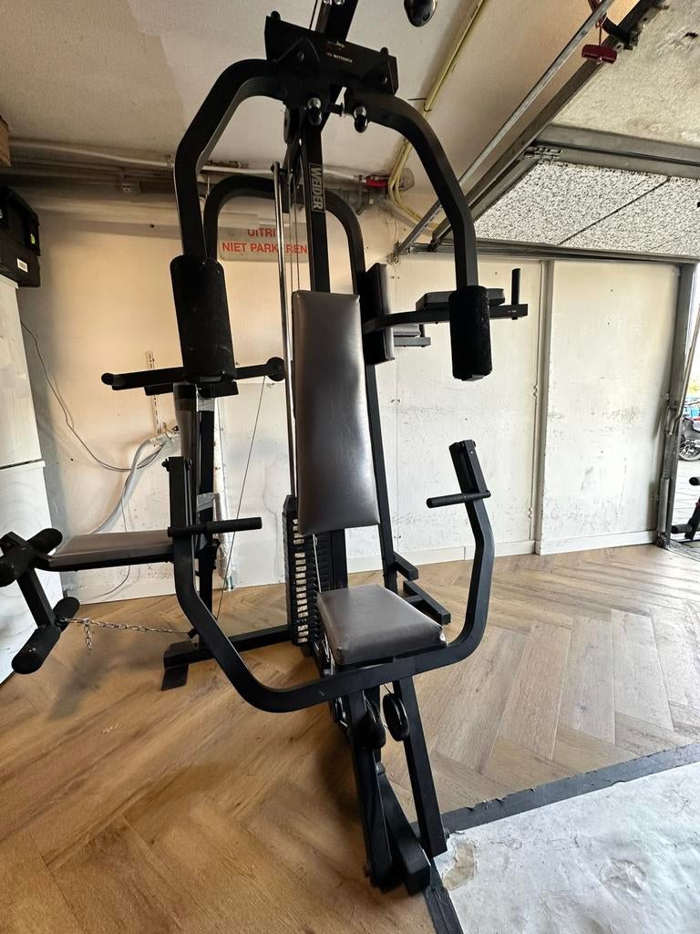 Fitness homegym ,krachtrek, dumbells, schijven en apparaten, Ophalen, Gebruikt, Benen, Dumbbell