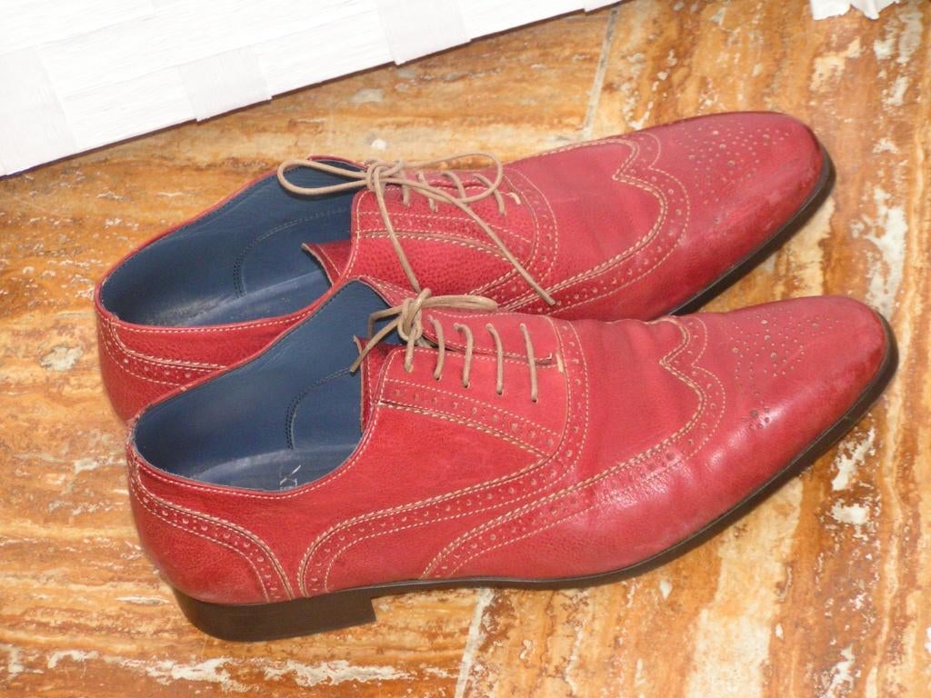 AMBIORIX schoenen,Mt 43 ,echt leer topstaat, Kleding | Heren, Schoenen, Ambiorix, Tweedehands, Bruin, Tweedehands