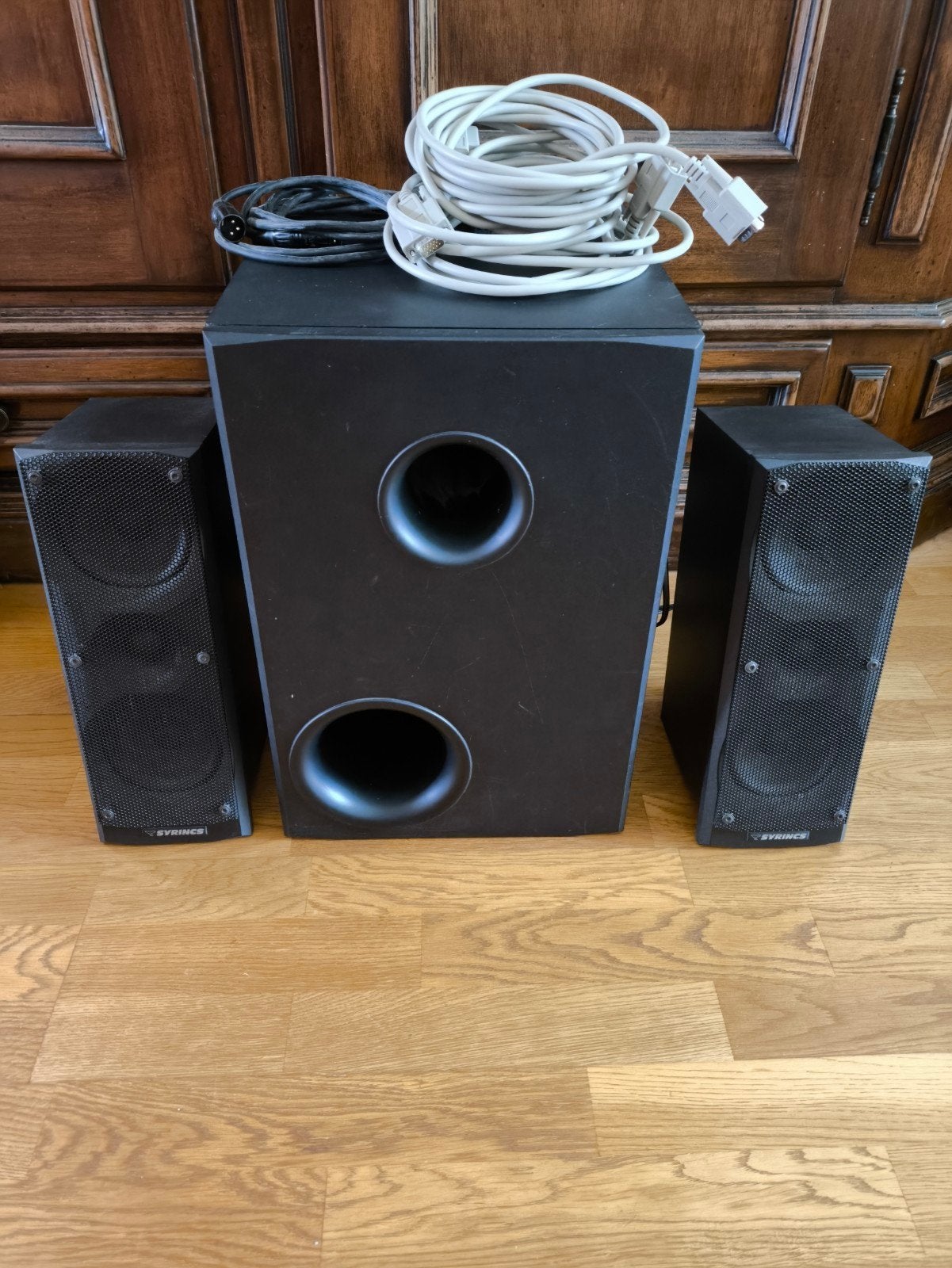 syrincs m3-220 Actieve dj  Monitor 220 watt, Studiomonitor, Gebruikt, Basreflex, Ophalen