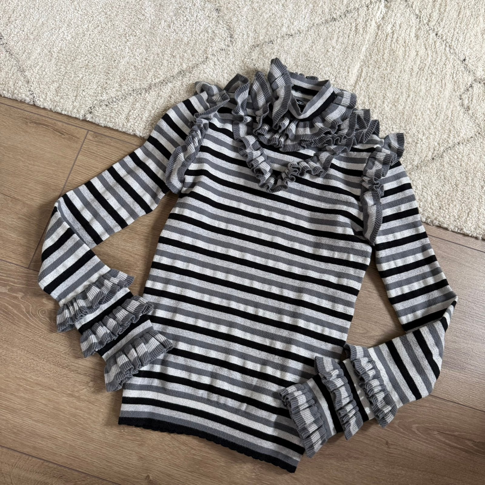 Reinders ruffle top maat S, Ophalen of Verzenden, Zo goed als nieuw, Maat 36 (S), Zwart