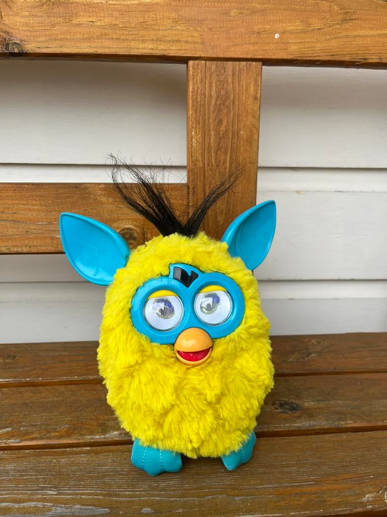 Hasbro Furby geel Lightning Zap 2012 - goedwerkende conditie, Ophalen of Verzenden