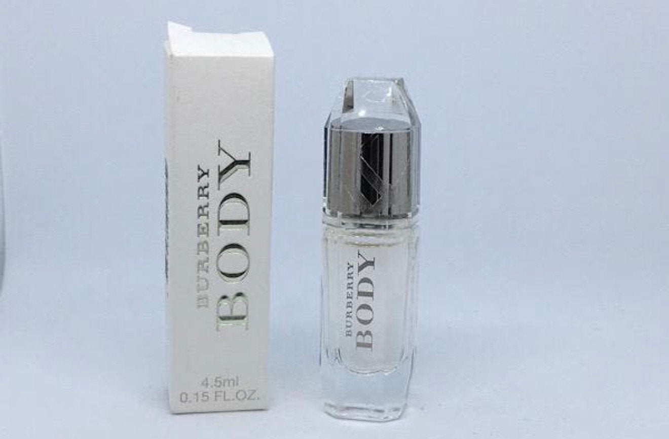 miniatuur body van burberry eau de toilette 4,5 ml, Verzenden, Nieuw, Miniatuur, Gevuld