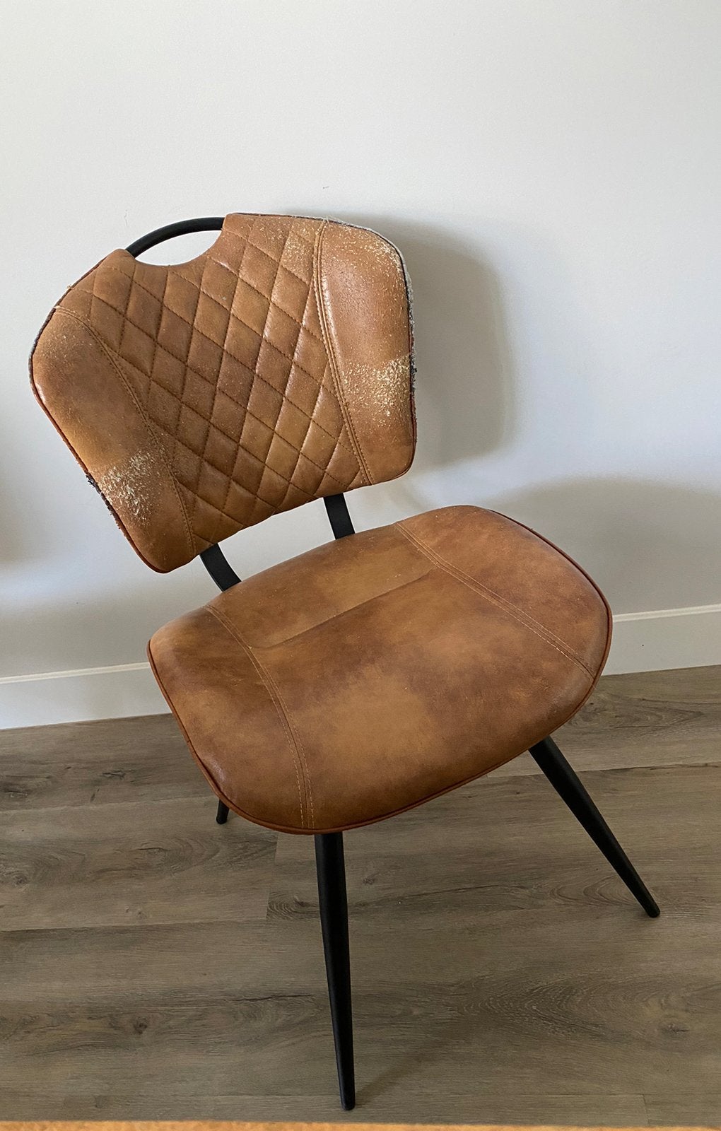 Eetkamerstoelen (opknappers), Ophalen of Verzenden, Zo goed als nieuw, Grijs