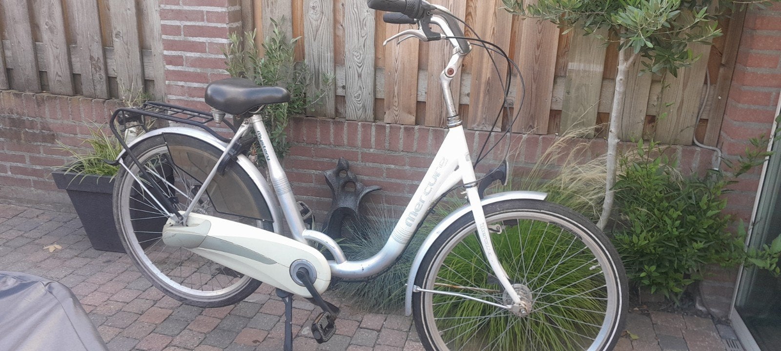 moederfiets damesfiets per direct beschikbaar, Gebruikt, Versnellingen, 0 zitjes, Ophalen