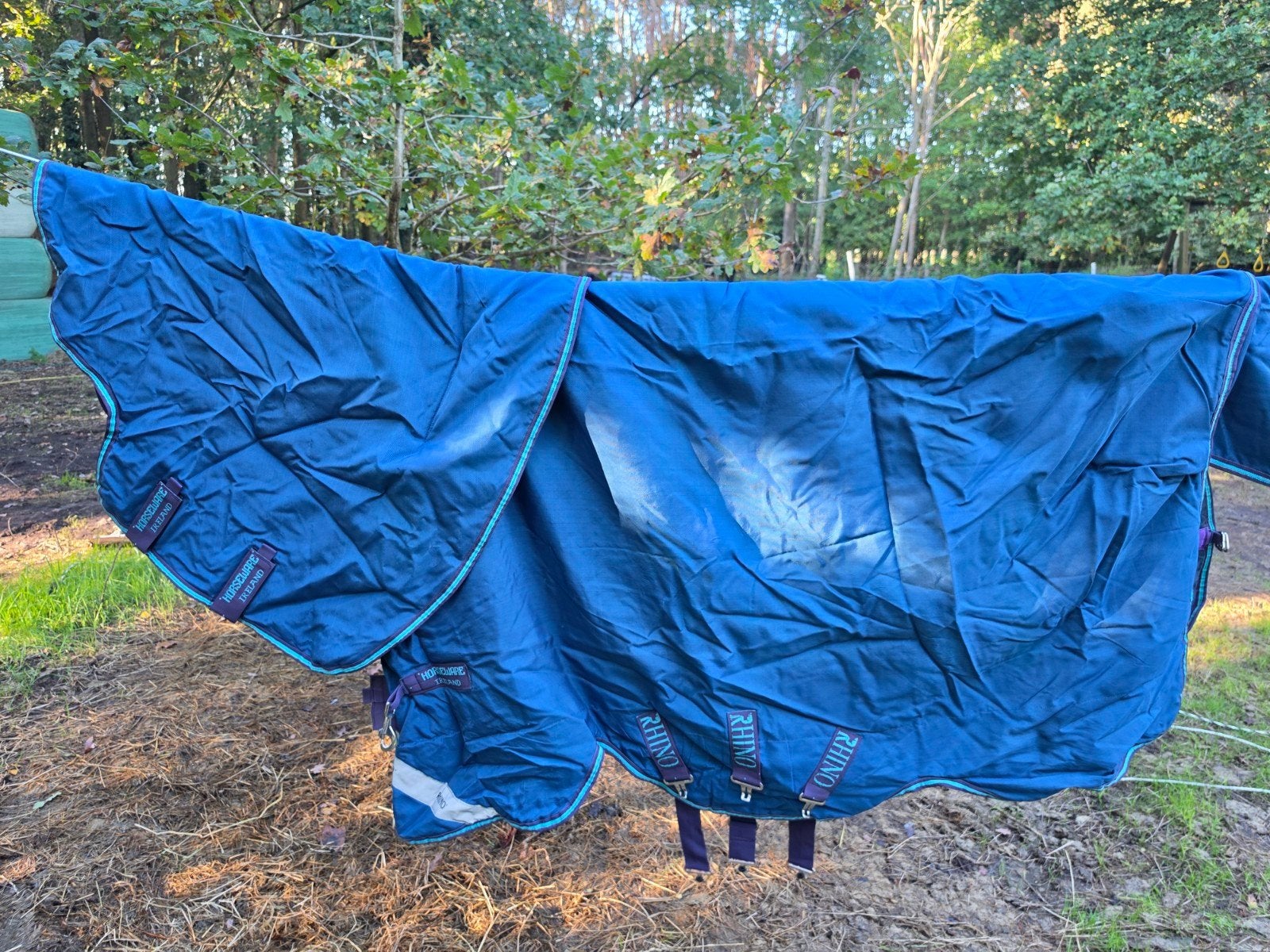 Horseware Rhino 100 gram, 100 g, Ophalen of Verzenden, Zo goed als nieuw, Afneembare hals