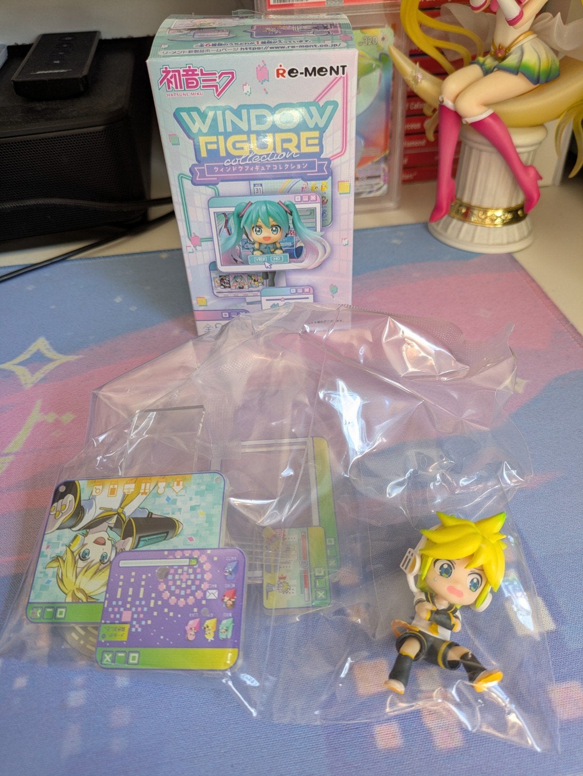 Vocaloid re-ment window figure Kagamine Len blind box, Ophalen of Verzenden, Nieuw
