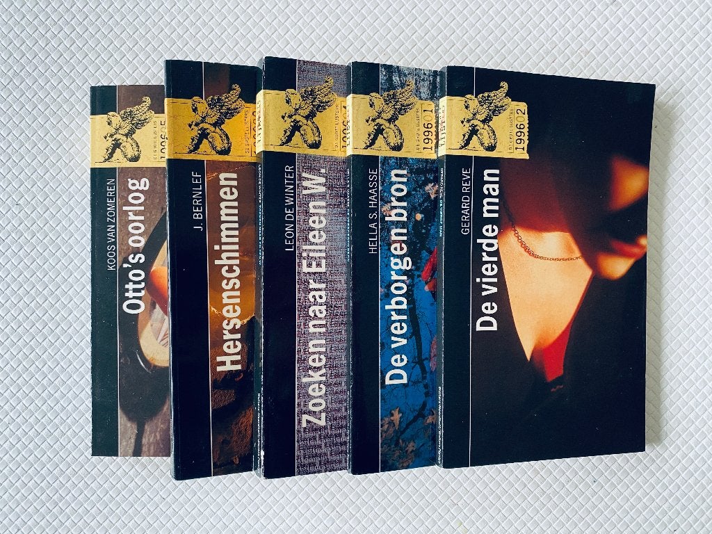 Bundel: Vijf Literaire Pockets (De Grote Lijsters), Ophalen of Verzenden, Gelezen, Diverse auteurs, Nederland