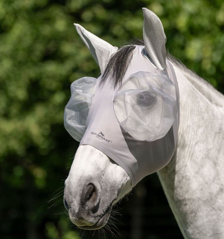 Horseware Defense Vliegenmasker, Pony, Cob, Full, Dieren en Toebehoren, Paarden en Pony's | Overige Paardenspullen, Nieuw, Overige soorten
