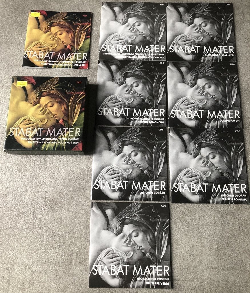 STABAT MATER - BOXSET - 7 CD'S - DEUTSCHE GRAMMOPHON, Ophalen of Verzenden, Zo goed als nieuw