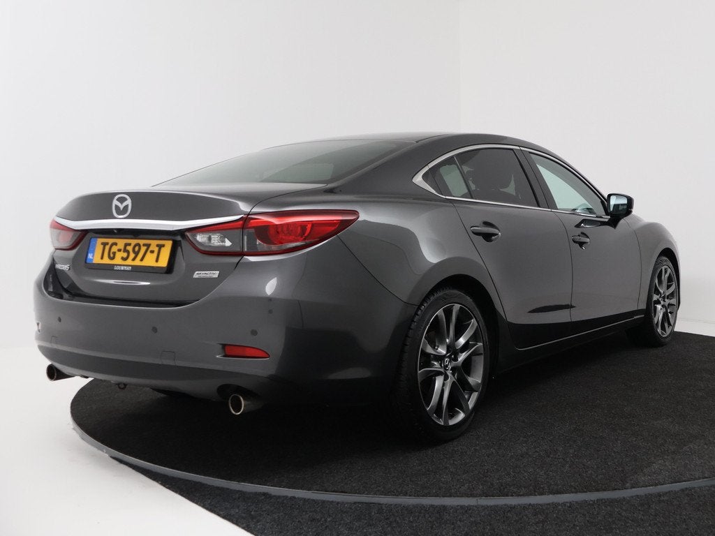Mazda 6 2.0 SkyActiv-G 165 GT-M | Trekhaak | BOSE | Navigati, Auto's, Mazda, Voorwielaandrijving, 4 cilinders, 163 pk, Leder