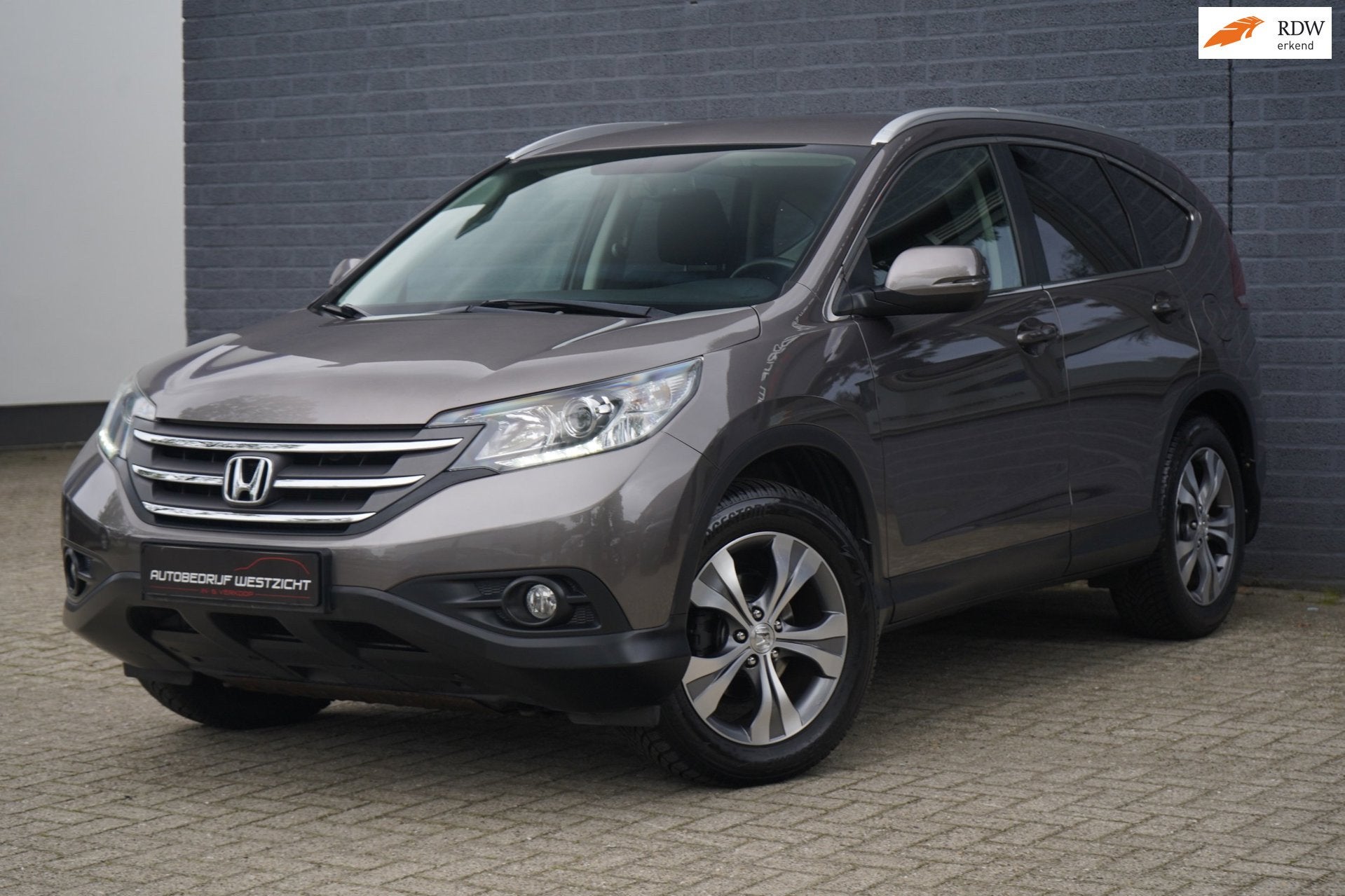 Honda CR-V 2.4 AWD Elegance 190pk Automaat, Camera, Cruise C, Auto's, Gebruikt, Zwart, Origineel Nederlands, Bedrijf