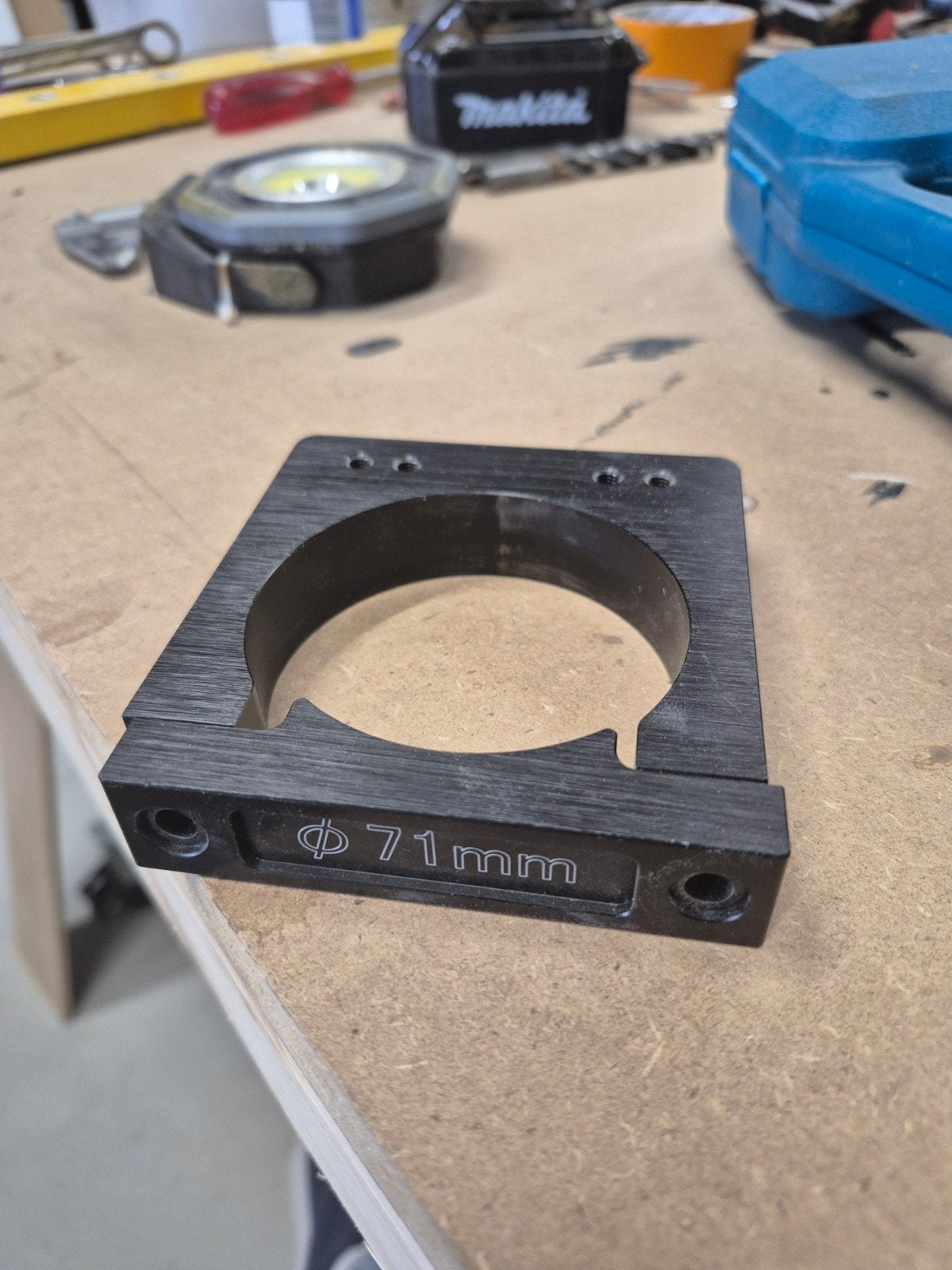 Beugel freesmotor 71mm (Workbee, Lead cnc), Doe-het-zelf en Verbouw, Gereedschap | Freesmachines, Ophalen of Verzenden