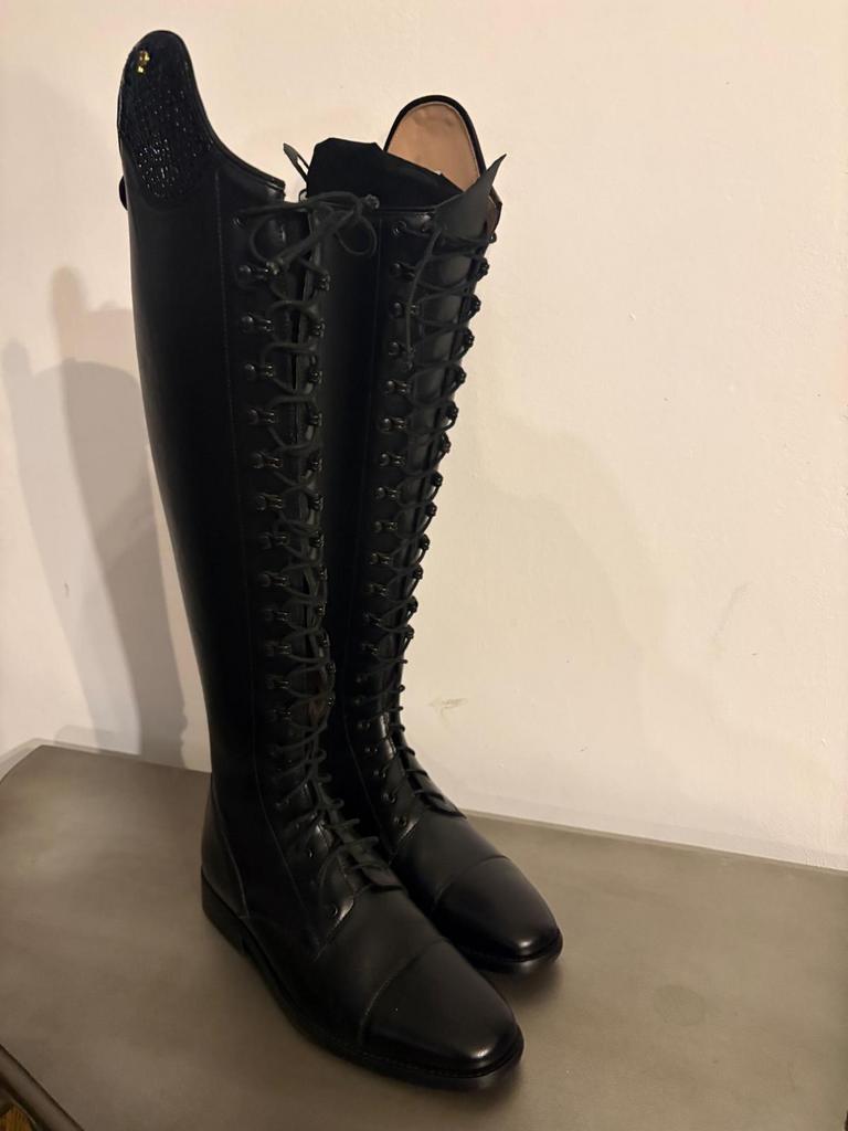 Petrie Rimini rijlaarzen, mt 38/kuit 32/hoogte 46, Dieren en Toebehoren, Paardrijkleding, Dressuur, Nieuw, Ophalen of Verzenden