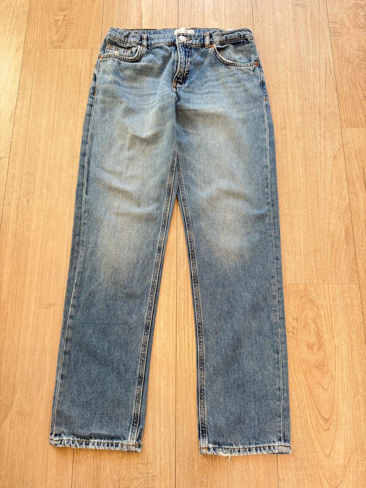 Zara Jongens Spijkerbroek - Maat 164, Kinderen en Baby's, Ophalen of Verzenden, Zo goed als nieuw, Jongen, Broek