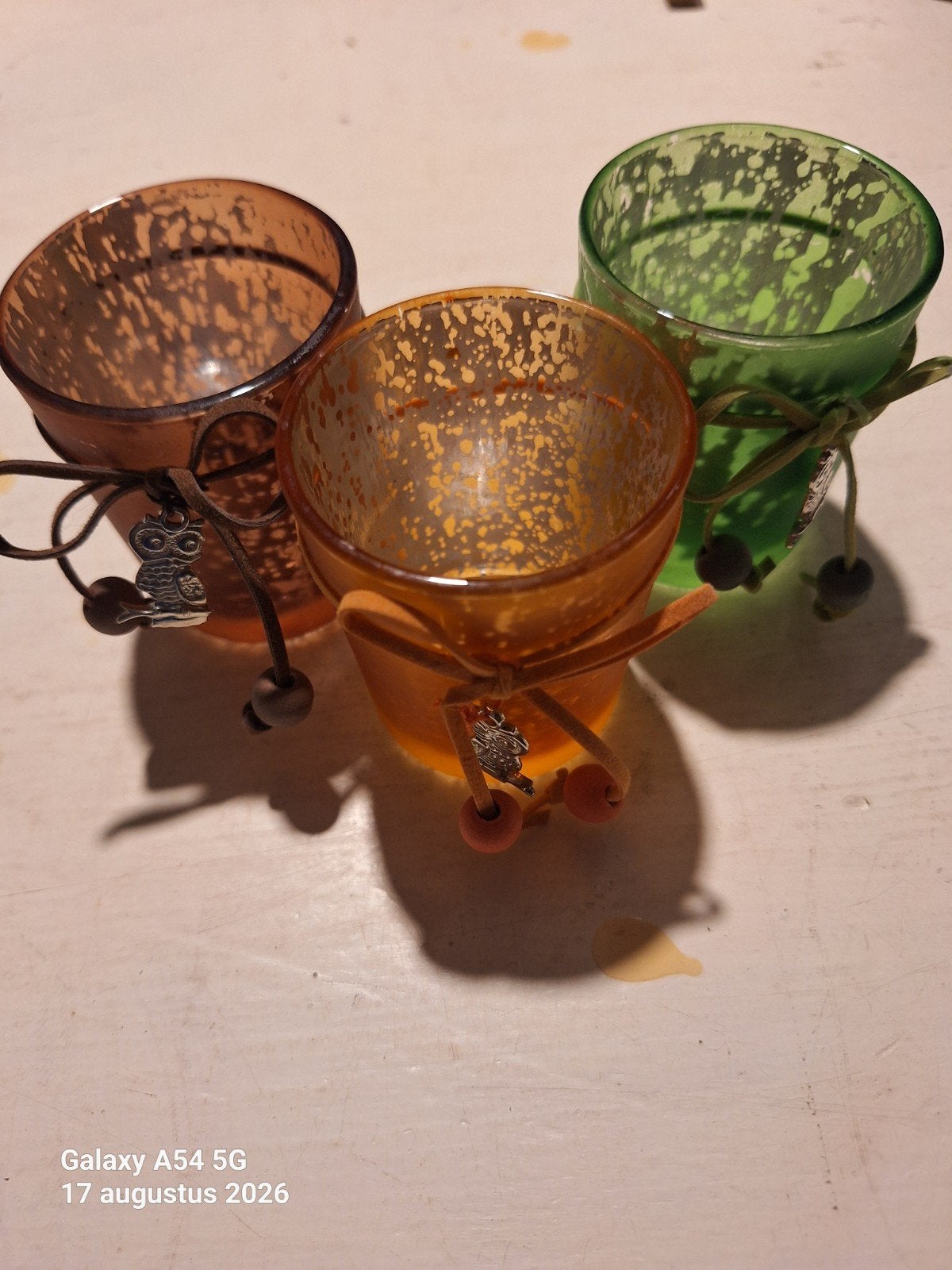 Theelichtjes, Ophalen, Meerkleurig, 7 cm, Waxinelichthouder