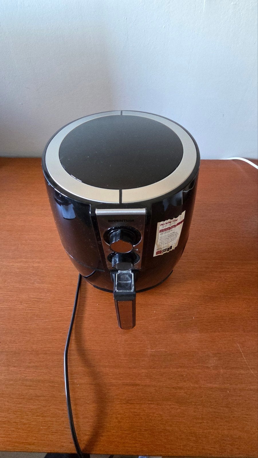 Inventum Airfryer GF252HL - Zwart, Ophalen, Gebruikt, Airfryer