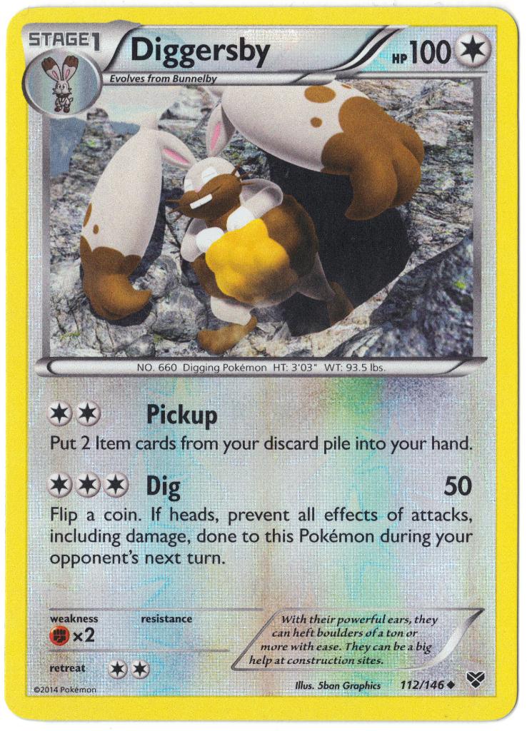XY,  Diggersby [reverse] 112/146, Verzenden, Nieuw, Losse kaart