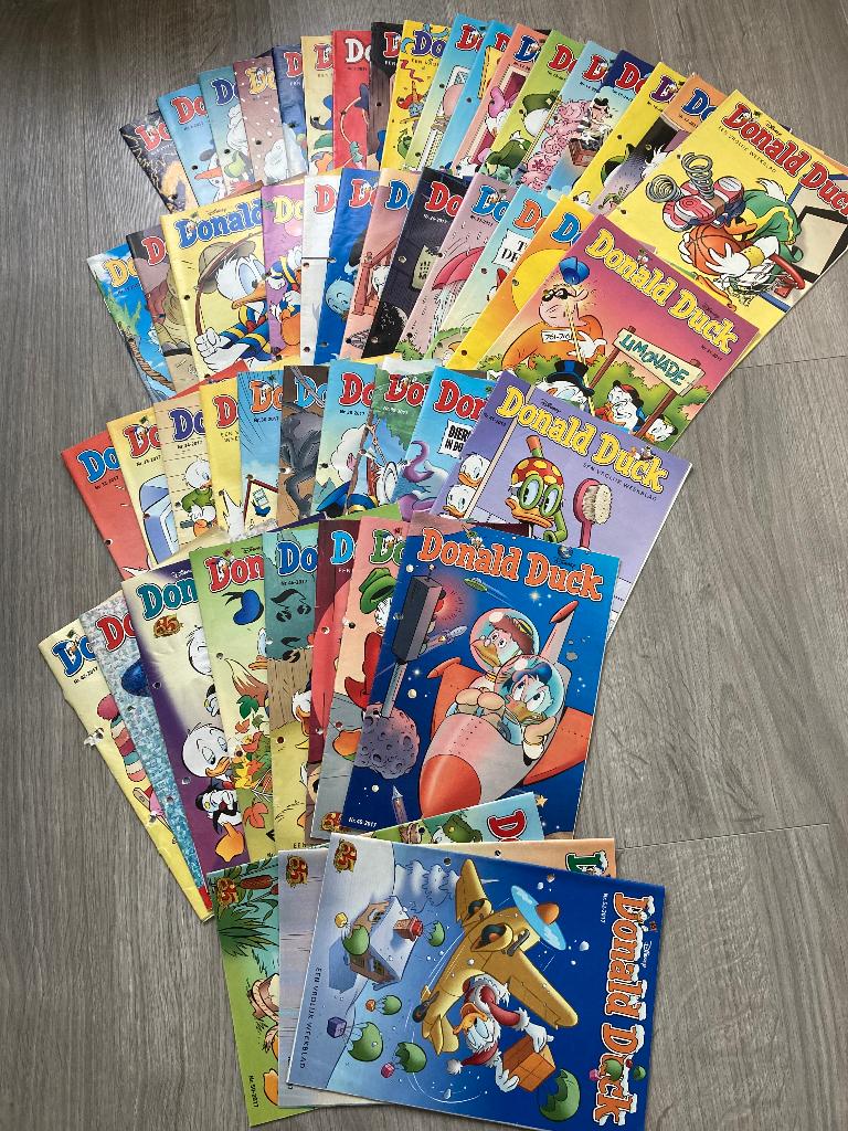 Donald Duck jaargang 2017 (mist slecht 1 nummer), Ophalen, Complete serie of reeks, Zo goed als nieuw, Donald Duck