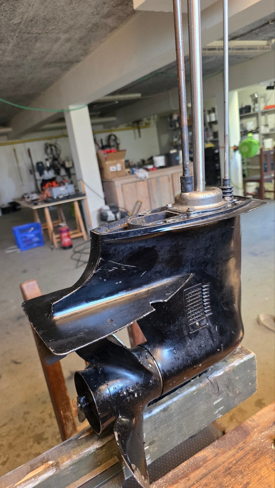 mercury 25pk 2takt kortstaart voor onderdelen, Watersport en Boten, Ophalen of Verzenden, Gebruikt, Motor en Techniek, Zeilboot of Motorboot