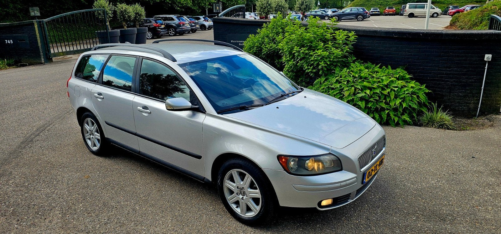 Volvo V50 1.8 2008 Grijs, Auto's, Volvo, Bedrijf, V50, Benzine, C, Stationwagon, Handgeschakeld, Origineel Nederlands, Zilver of Grijs