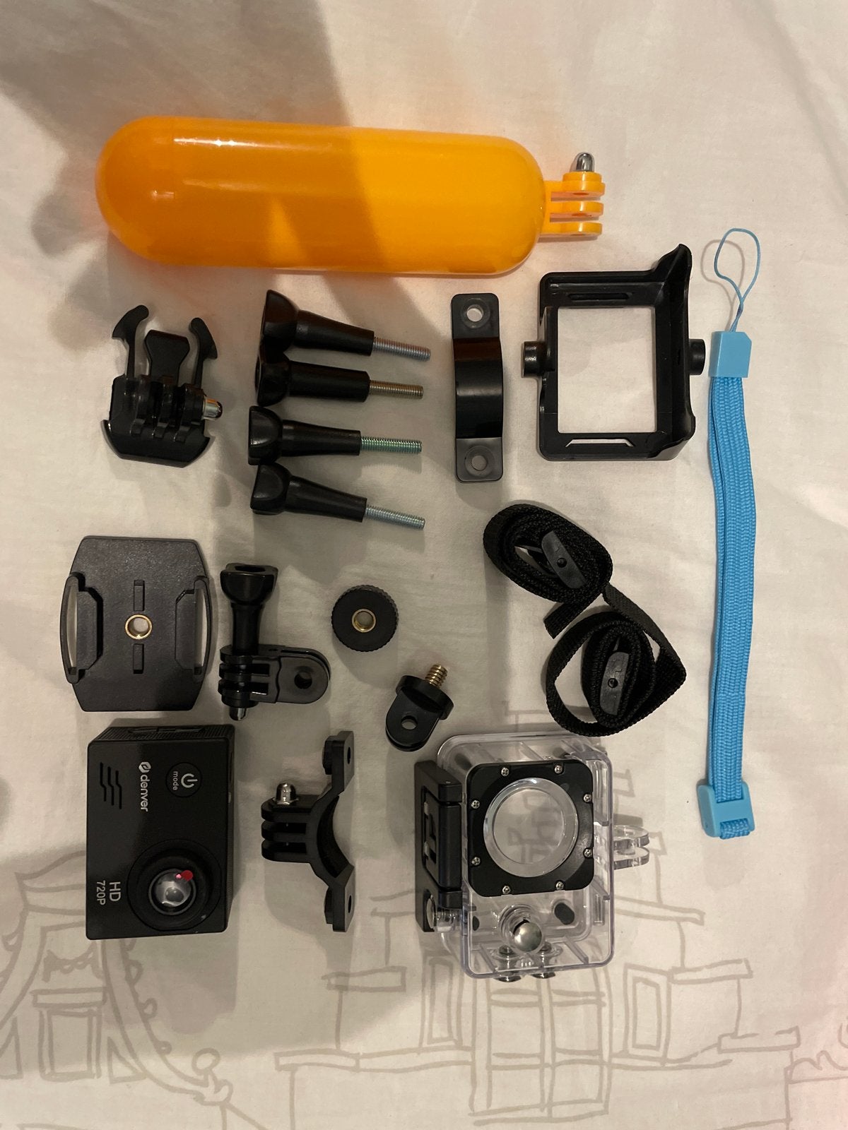 Action Camera met accessoires, Ophalen of Verzenden, Nieuw, Overige merken
