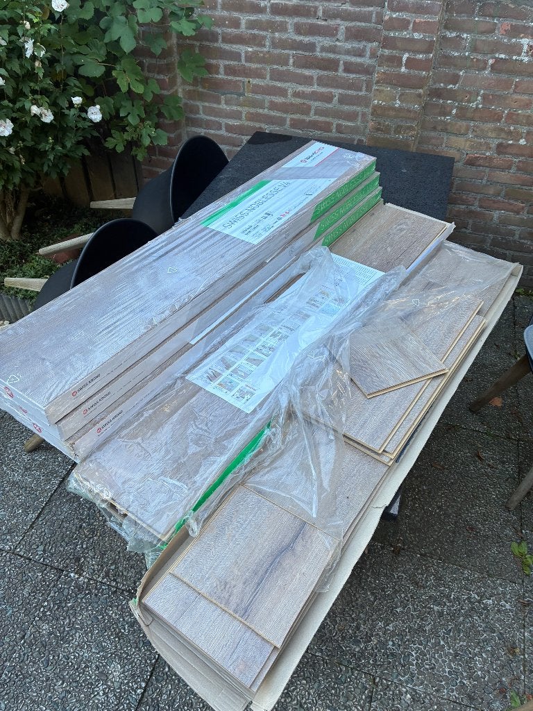 Laminaat, Ophalen, 50 tot 150 cm, Nieuw, 10 m² of meer