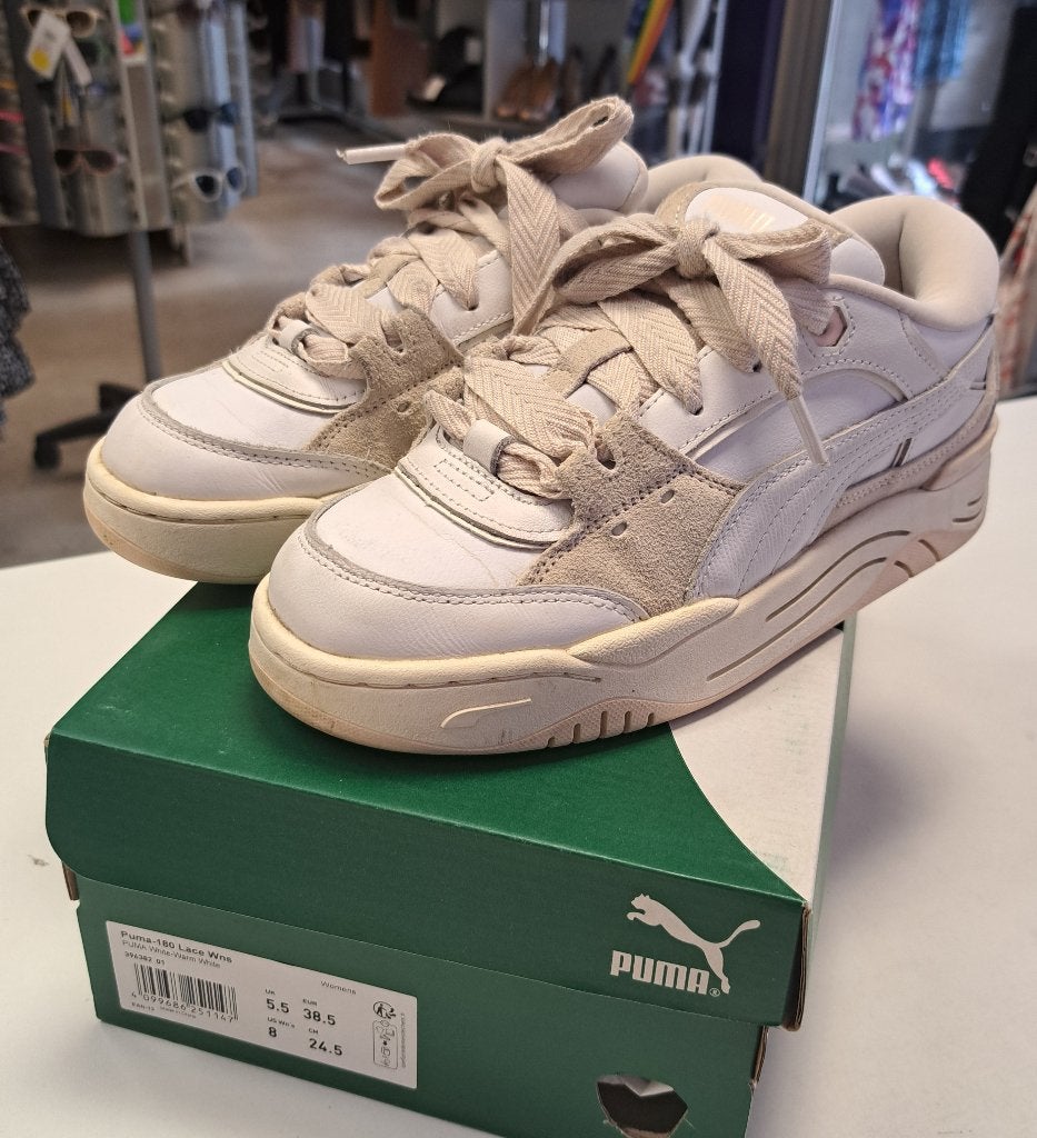 Puma chunky sneakers 180 Lace offwhite zand 38.5 artnr 51266, Puma, ., Wit, Ophalen of Verzenden