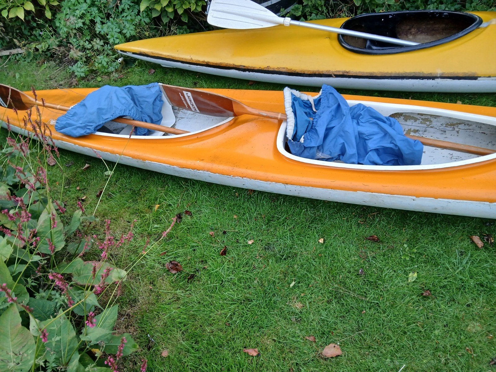 Ventura Kajak met Kober Weltmeister peddel, Watersport en Boten, Ophalen, Gebruikt, 2-persoons