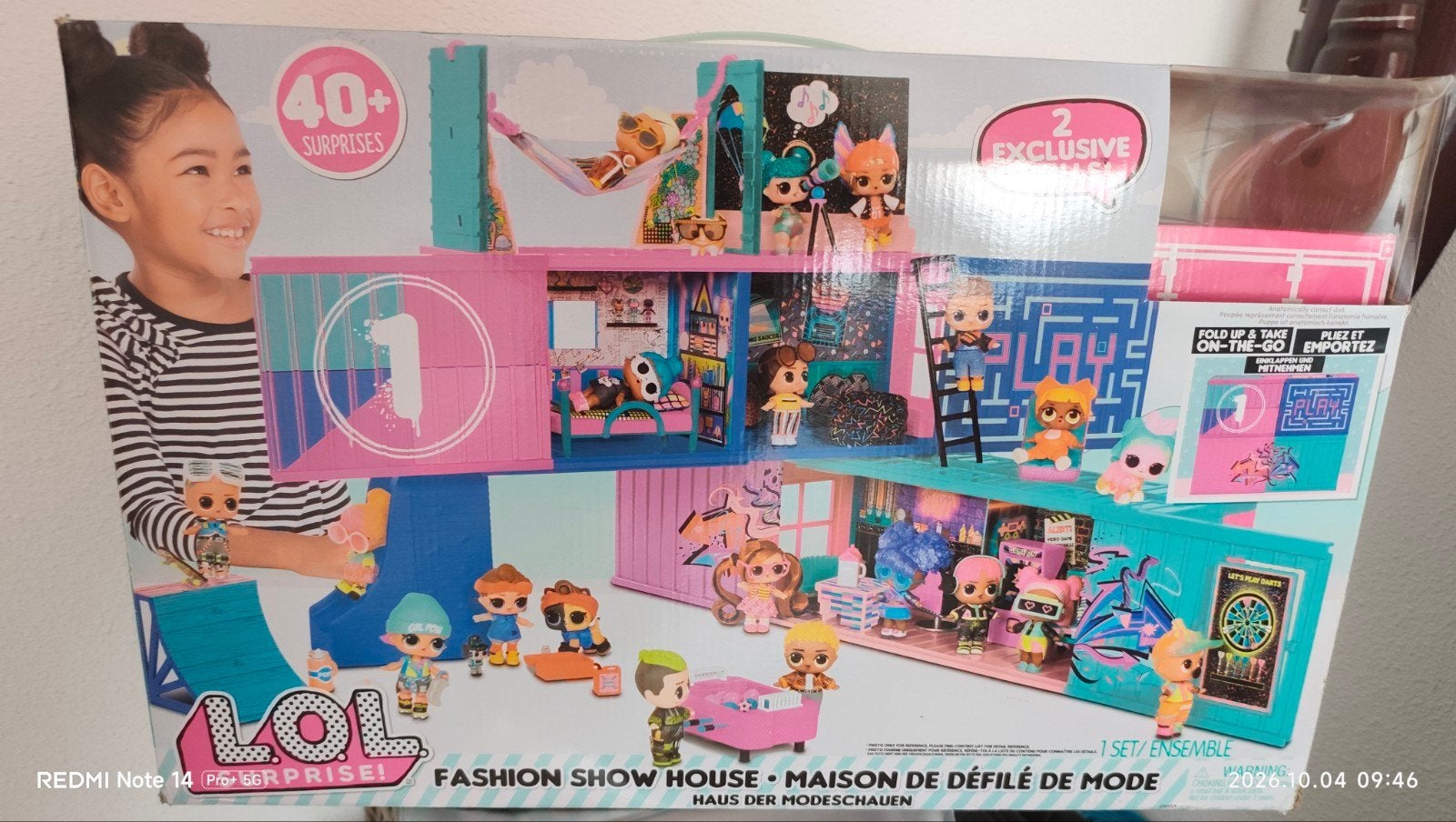 L.O.L. Surprise! Fashion Show House met poppetjes, Ophalen of Verzenden, Gebruikt, Overige typen