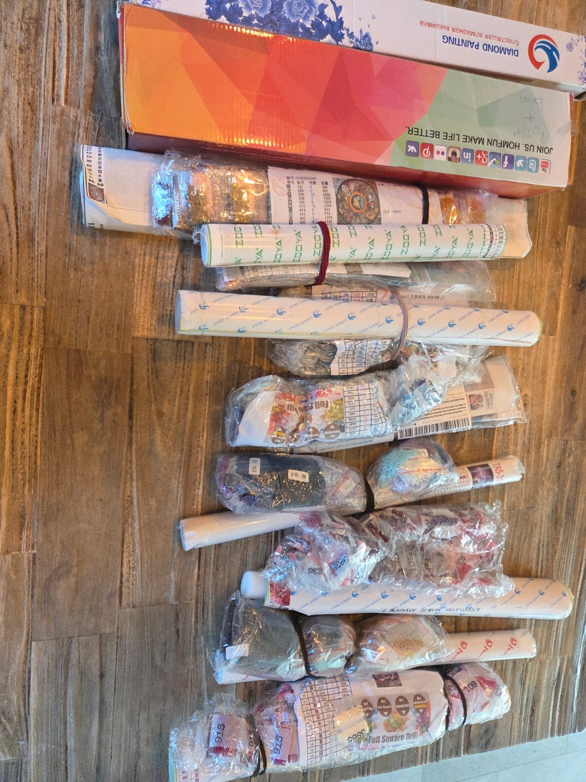 partij diamond paintings, Ophalen of Verzenden, Nieuw, Knutselwerk