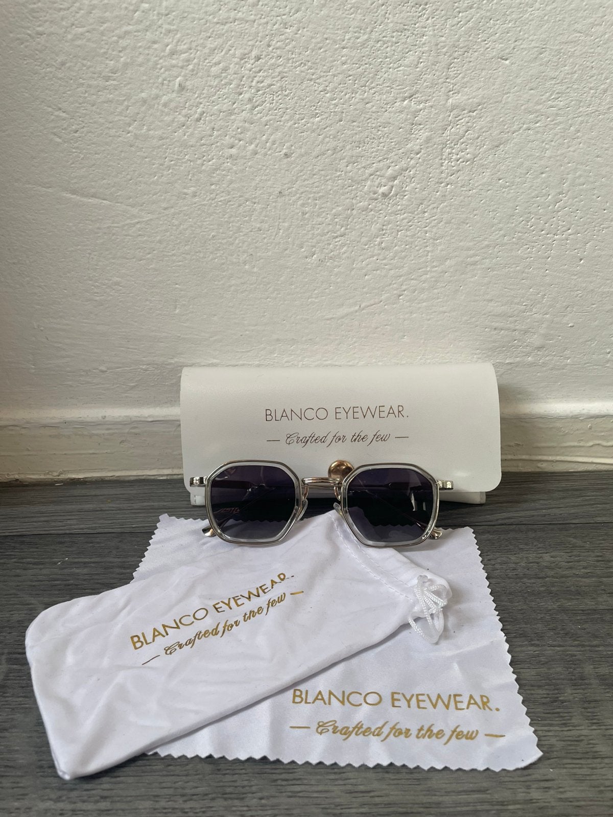 Blanco Eyewear zonnebril – nieuw met accessoires, Overige merken, Zonnebril, Overige kleuren, Nieuw