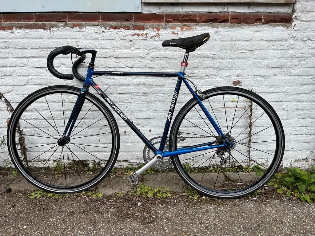 JanJanssen Vintage racefiets orgineel, Staal, 49 tot 53 cm, Zo goed als nieuw, Ophalen