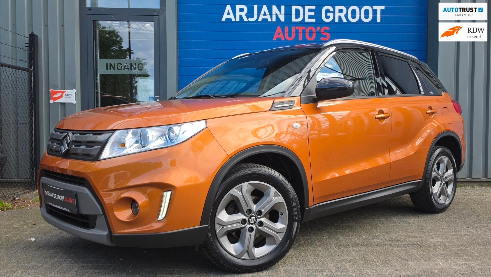Suzuki Vitara 1.6 120PK AUTOMAAT Cruise Camera Climate LM Ve, Auto's, Voorwielaandrijving, Stof, Gebruikt, 1095 kg