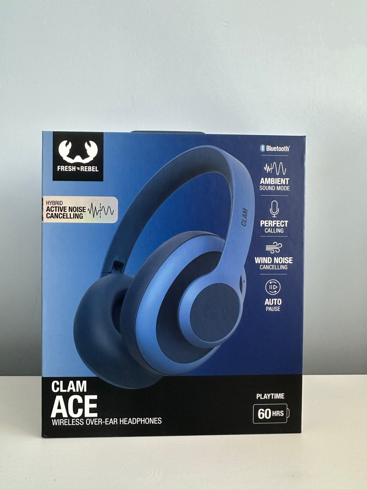Fresh 'n Rebel Clam Ace Draadloze Over-ear Koptelefoon, Fresh 'n Rebel, Bluetooth, Nieuw, Ophalen of Verzenden