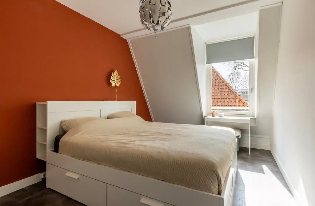 Ikea brimnes bed 180x200cm wit - inclusief achterbord, Huis en Inrichting, Slaapkamer | Bedden, Ophalen, Wit, Tweepersoons, Zo goed als nieuw