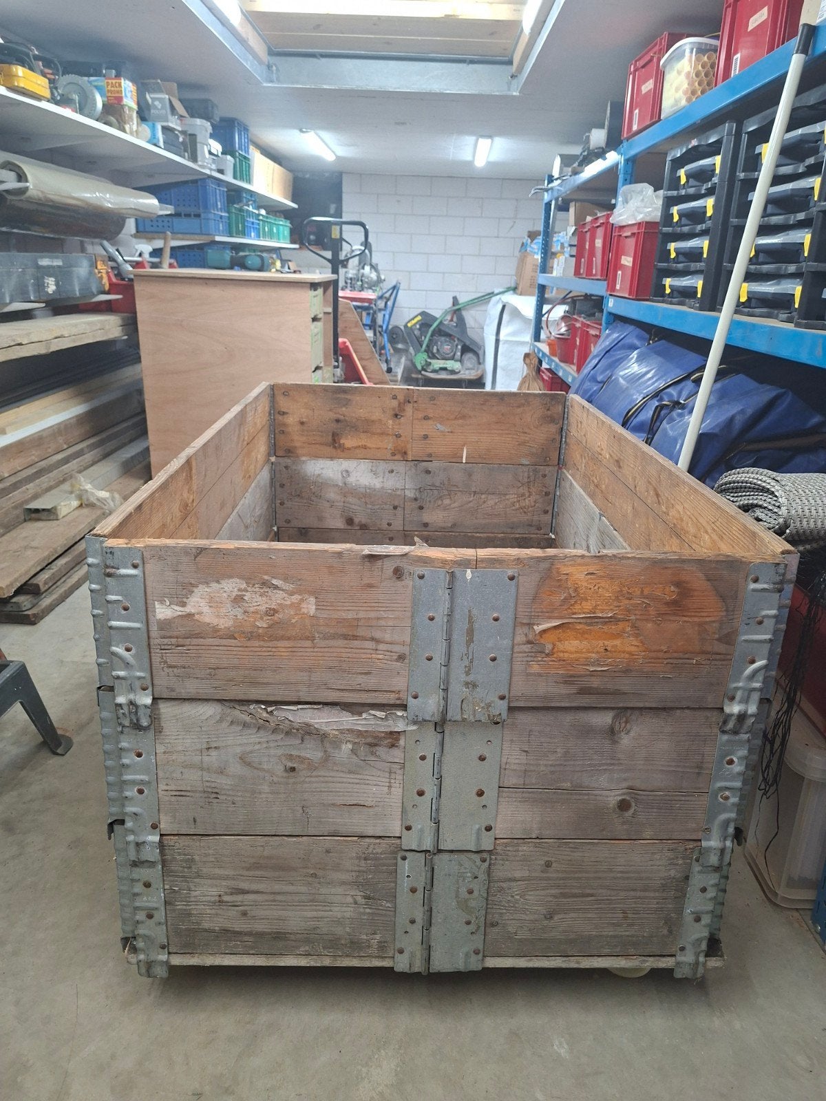 Pallet rand 120x80x20 cm, Doe-het-zelf en Verbouw, Ophalen, Gebruikt, Minder dan 25 mm, Overige typen
