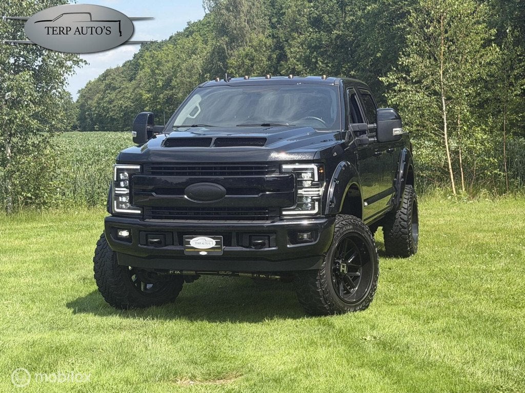 Ford USA F250 6.7 V8 Powerstroke Diesel | 4X4 | BDS/Fox Lift, Automaat, Gebruikt, 6700 cc, Zwart