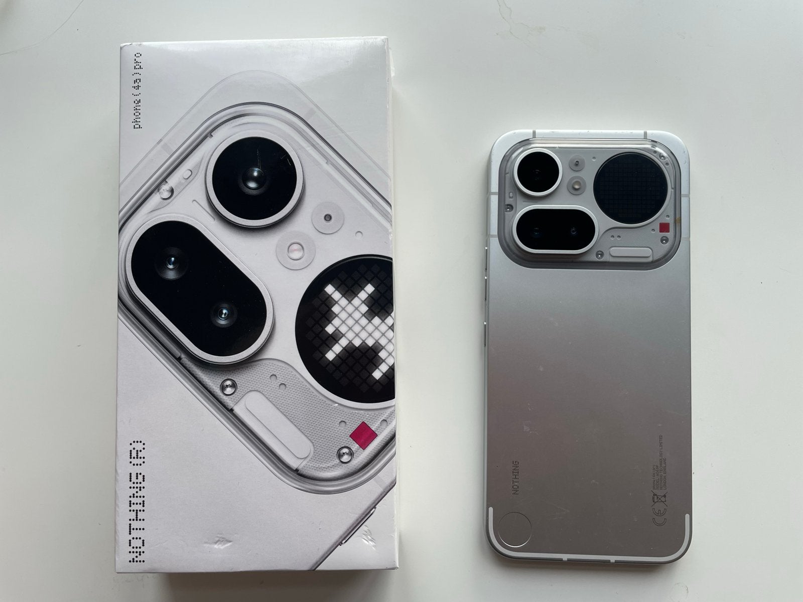 Nothing Phone (4a) Pro 128GB - dual sim - Zo goed als nieuw, Overige modellen, Ophalen of Verzenden, Zo goed als nieuw, Zonder simlock