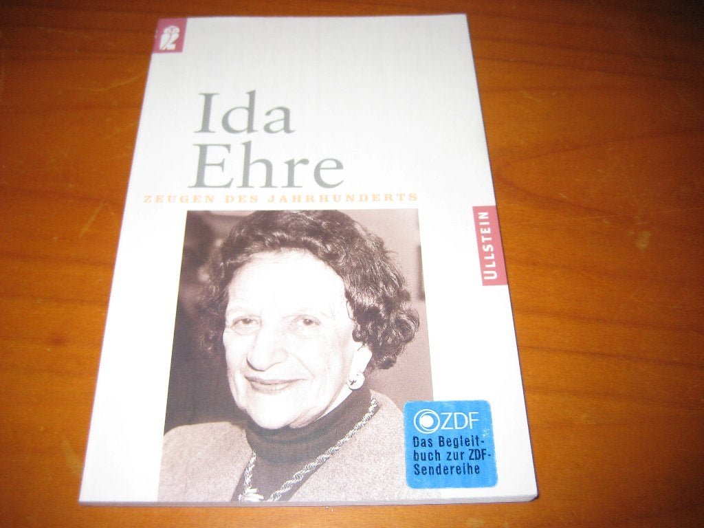 Zeugen des Jahrhunderts: Ida Ehre, Ophalen of Verzenden, Zo goed als nieuw